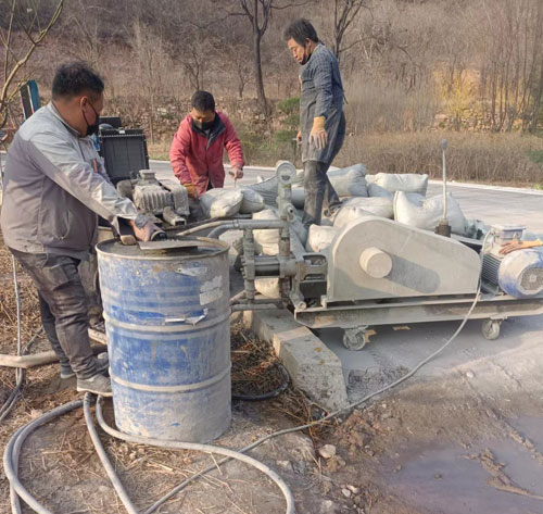 湖北路面下沉注浆